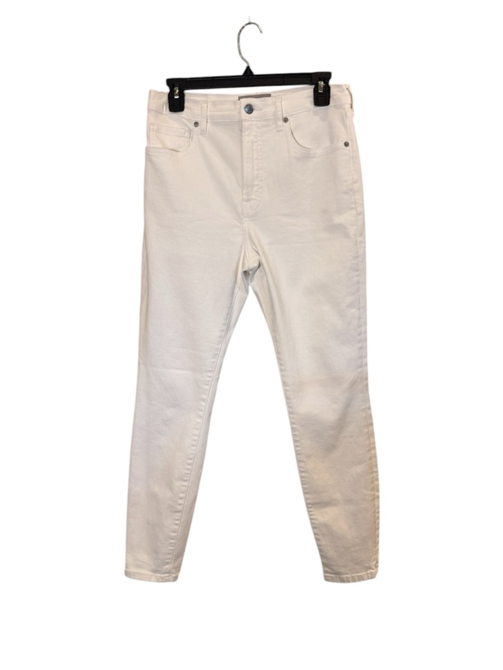 Everlane Women’s High Rise Skinny Normcore White Denim Jeans sz 30